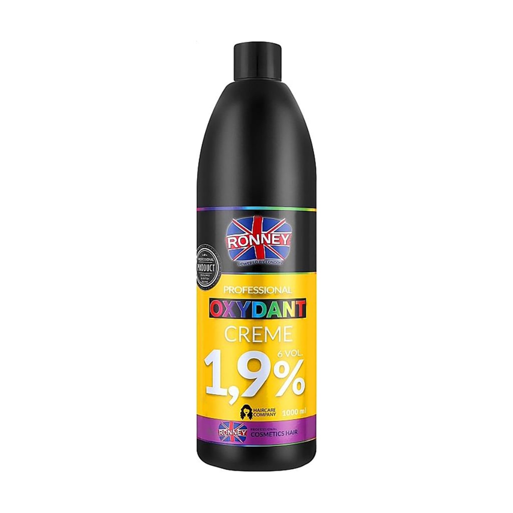 Крем-окислювач для волосся Ronney Professional Oxidant Creme 1.9%, 6 Vol, 1 л